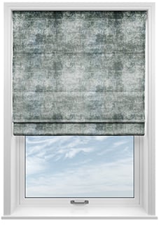 Nebula, Lagoon - Motorised Roman Blind